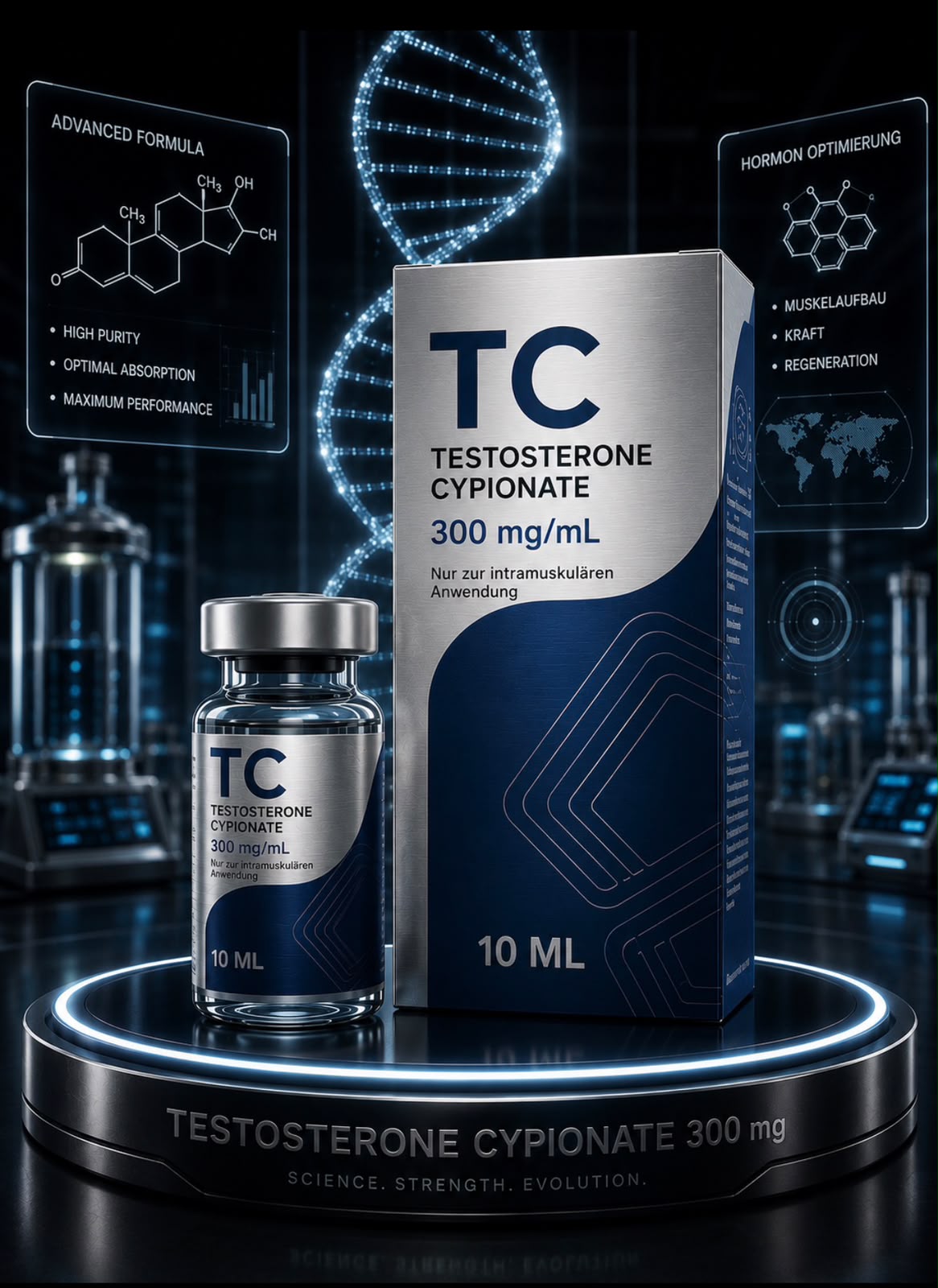 Testosterone Cypionate 300 - German Labs